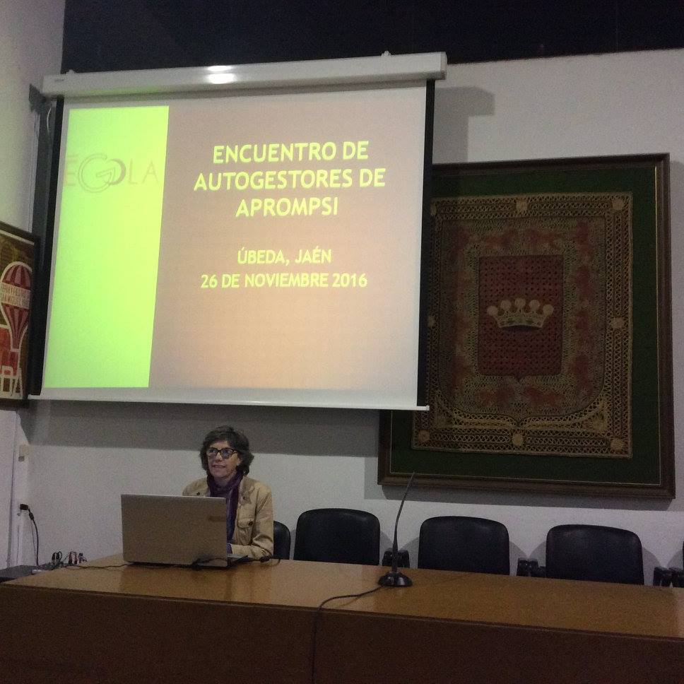 Encuentro de Autogestores en APROMPSI (Jaén, 2016)