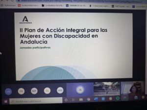 II Plan de Acción Integral para mujeres con discapacidad en Andalucia Rosa Mena